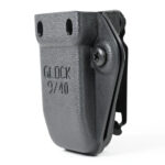 Foldover Single Mag Carrier, front profile, Glock 9/40