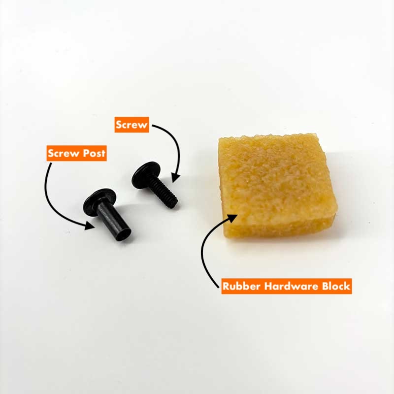 Hardware Block With Rotation Hardware Block | Henry Holsters - Win Before the Fight